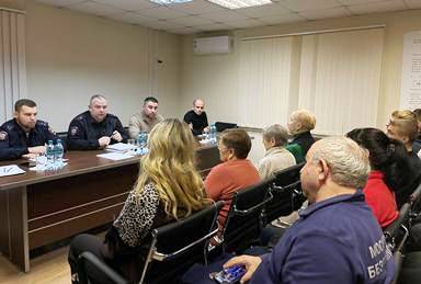 В районе Бекасово 12 февраля прошли отчетные встречи участковых уполномоченных полиции перед жителями.